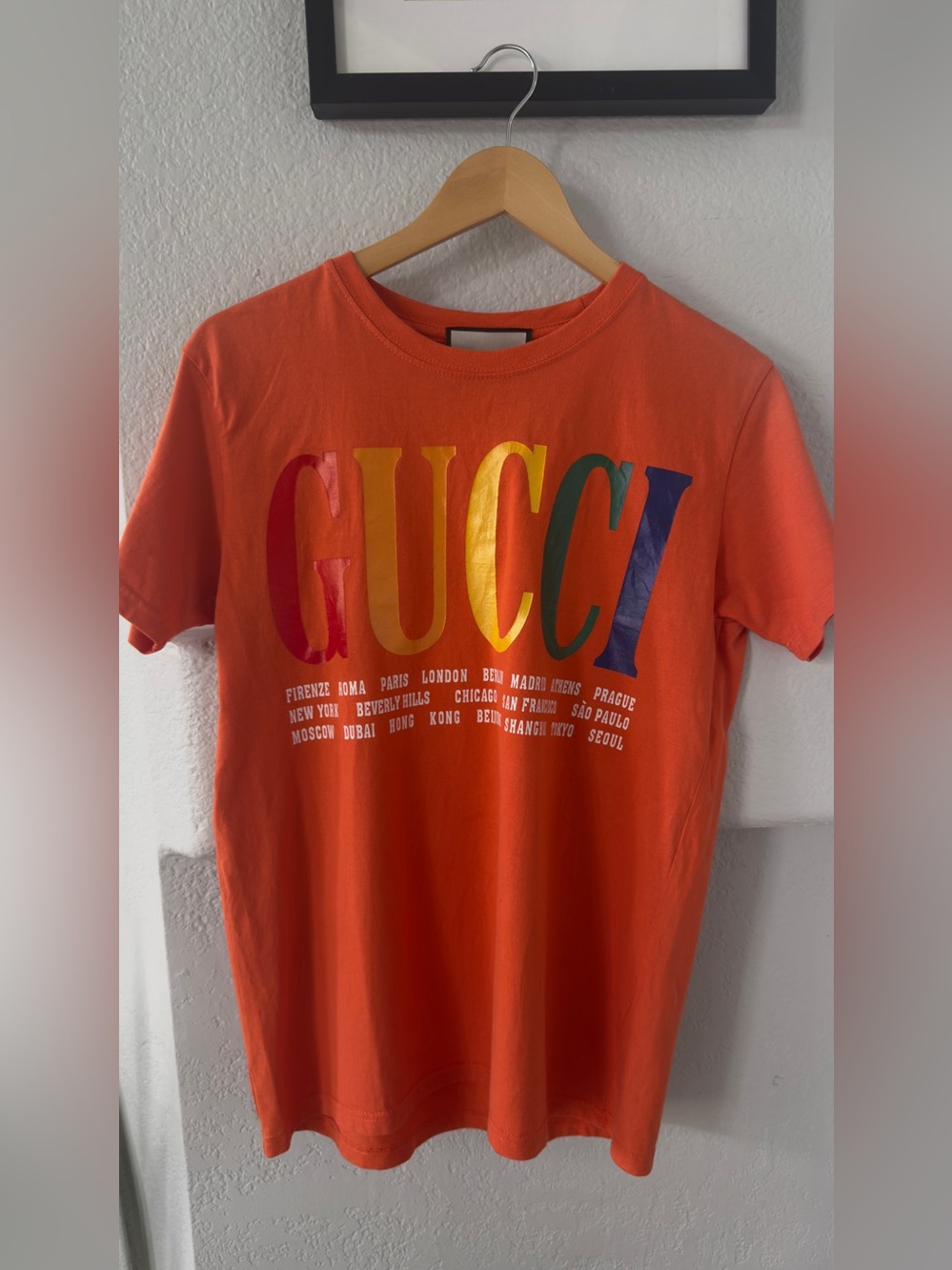 Gucci Orange Tee